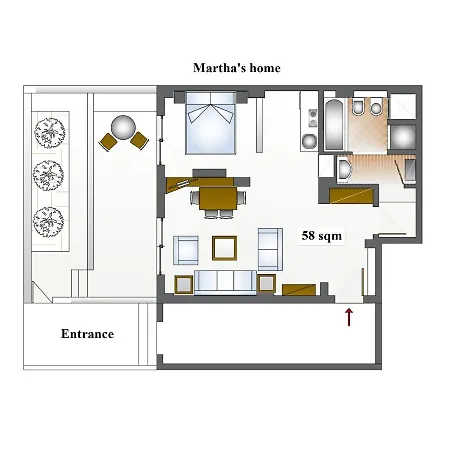 Martha's Apartment Rhodes City